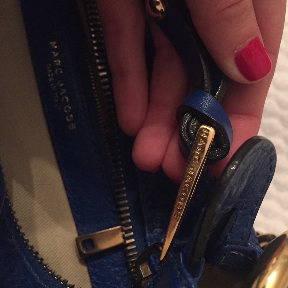 Cobalt blue Marc Jacobs bag - Picture 4 of 4